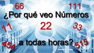 ¿VES NÚMEROS a todas horas?¿Qué significa?