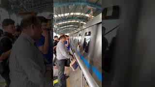 Noida Sec 52 Blue Line Delhi Metro #delhimetro #noida #metrostation