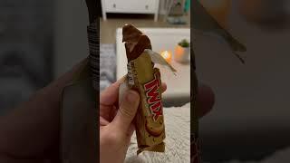 Trying this twix ice cream  #shorts #twix #icecream