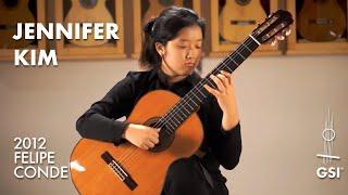 Agustín Barrios Mangoré's "Un Sueño en la Floresta" performed by Jennifer Kim on a Felipe Conde CE-4