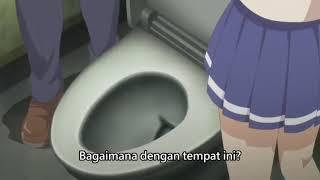 jika tiga siswa main di toilet ( kanojo mo kanojo )