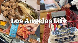 Grocery Shopping at Aldi, Taiwanese Sesame Cold Noodles, Spanish Rice | Life in LA, Mom Life