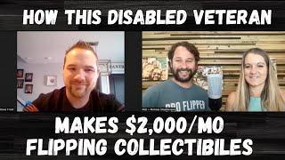 How This Disabled Veteran Makes $2,000/Mo Flipping Collectibles