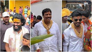 Celebrities at Golconda Bonalu 2024 | talwar shiva potharaju 2024 | Srikanth chary Bonalu 2024