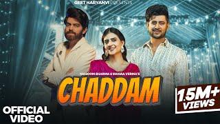 Chaddam (Full Video) Masoom Sharma, Shivani Yadav, Rahul Muana | New Haryanvi Songs Haryanavi 2024