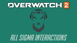 Overwatch 2 - All Sigma Interactions + Unique Kill Quotes