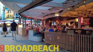 [4k] Broadbeach Walk at Sunset Thursday 16 Nov 2023 | Gold Coast | Queensland | Australia