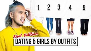 Blind Dating 5 Girls Based on Their Outfits Keat Edition