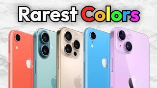 What is the Rarest iPhone Color?