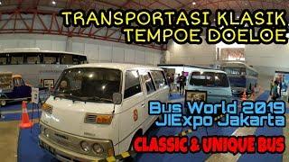 Melihat Bus Klasik Tempo Dulu || Pameran Bus World 2019