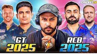 GUJARAT DESTROYED RCB  IPL 2025  RCB vs GT - Cricket 24