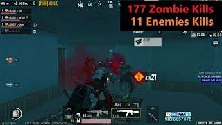 [Hindi] PUBG Mobile | "177 Zombie kills & 11 Enemies Kills" Winner Winner Chicken Dinner