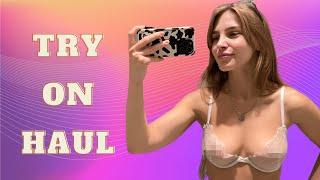 4K Transparent LINGERIE Try on Haul 2024