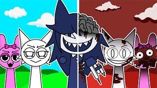 NEW INCREDIBOX SPRUNKI // FUNDAMENTAL PAPER EDUCATION vs SPRUNKI?! Toony Toons 2D ANIMATION