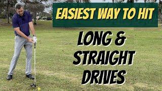 How to hit the driver Consistently LONGER and STRAIGHTER