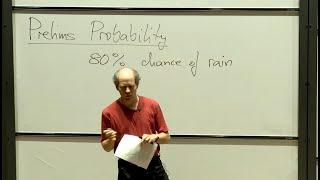 Probability Lecture 1: Events, probabilities & elementary combinatorics -  1st Year Student Lecture