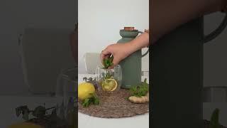 Hot lemon and ginger tea | Heiße Zitrone mit Ingwer | franz josef