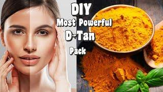 1Day De-Tan Challengeघर पर करे पार्लर से 10 गुना Effective Tan Removal Removal|SM Beautyland Studio