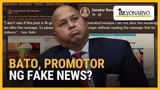 Pag-share ni Sen. Bato sa AI video, iresponsable ayon sa Malacañang | Agenda