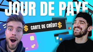 Jour de paye : carte de crédit