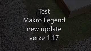 Test Makro Legend new verze 1.17 - Neni multifrekvence jako multifrekvence