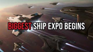 Star Citizen IAE 2954 Day 1 - New Crusader Intrepid - THE BIGGEST SHIP EXPO BEGINS!