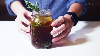 - Barista Talk Coffee Mixology : Coffee Thyme Smash -