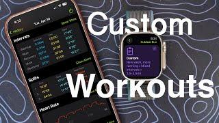 How to Create Custom Workouts on Apple Watch: 2 Ways