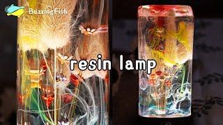  DIY Resin Night Light with Dried Flowers | Resin Art 