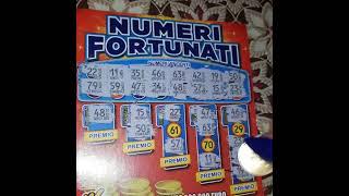 Gratta e vinci:numeri fortunati#scopa#vincenti?? 