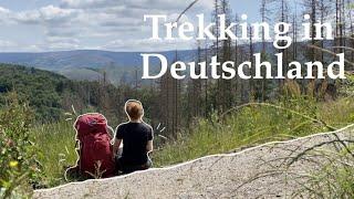 TREKKINGTOUR im HARZ - mit dem Zelt  in 3 Tagen entlang des Förstertiegs 