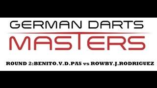 2017 German Darts Masters [HD] - Round 2 [8of16]: Benito van de Pas v Rowby John Rodriguez