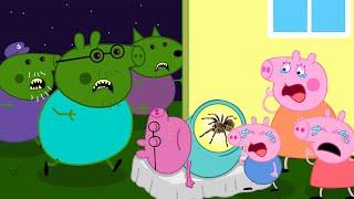 Zombie Apocalypse, Nightmare Zombie VS Peppa Pig Family | Peppa Pig Funny Animation