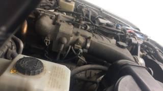 Toyota Land Cruiser 100 series 4.2 turbo diesel 1HD-FTE engine start up + rev sound