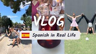 Vlog 9| Español en contexto: pruebo té inglés 🫖 + juego a pádel  