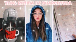 VLOG: rotina na quarentena 