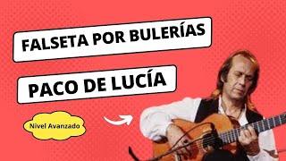  Falseta por bulerías de Paco de Lucía. ¡Aprende flamenco! 