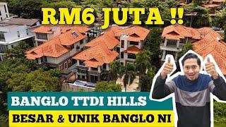 Menarik Weh Banglo Ni, Depan Nampak Setingkat, Belakang 3 Tingkat Rupanya !! | TTDI HILLS