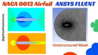 Flow around NACA 0012 Airfoil | ANSYS FLUENT
