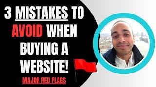 Buying a Content Website? Avoid This At ALL COSTS! (3 Red Flags)