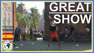 AMAZING STREETFOOTBALL SKILLS(Wtravel, Barcelona Travel Guide)