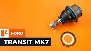 How to change a front ball joint on the FORD TRANSIT MK7 [AUTODOC TUTORIAL]