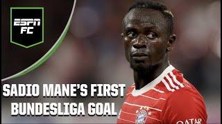 Sadio Mane scores his FIRST Bundesliga goal for Bayern Munich 