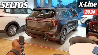 Kia Seltos X-Line 2024 | Seltos Top Model Review ️|