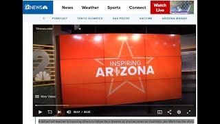 Mrs. F on 12 News: Inspiring Arizona