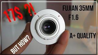 FUJIAN 35mm f1.6 review CCTV