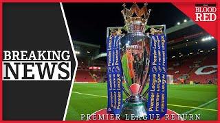 Premier league to restart