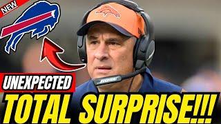 NOBODY EXPECTED IT: IT HAS JUST BEEN CONFIRMED / BILLS SAID THAT...BUFFALO BILLS 2024 NEWS NFL