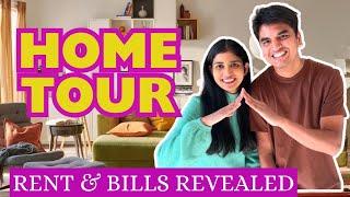 Our Home Tour | Rent & Bills Revealed | ತಿಂಗಳ ಮನೆ ಕರ್ಚು ಎಷ್ಟು?