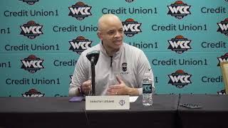 Credit Union 1 WCC Men's Basketball Championship Press Conference: No.9 Pepperdine vs No. 8 Portland